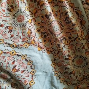 Mandala print shorts